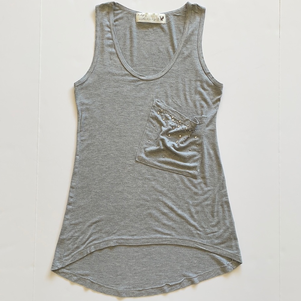 Vintage Havana Grey Tank-Top | size S